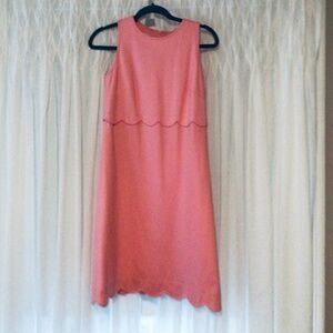Pink Knee Length Event Dress
